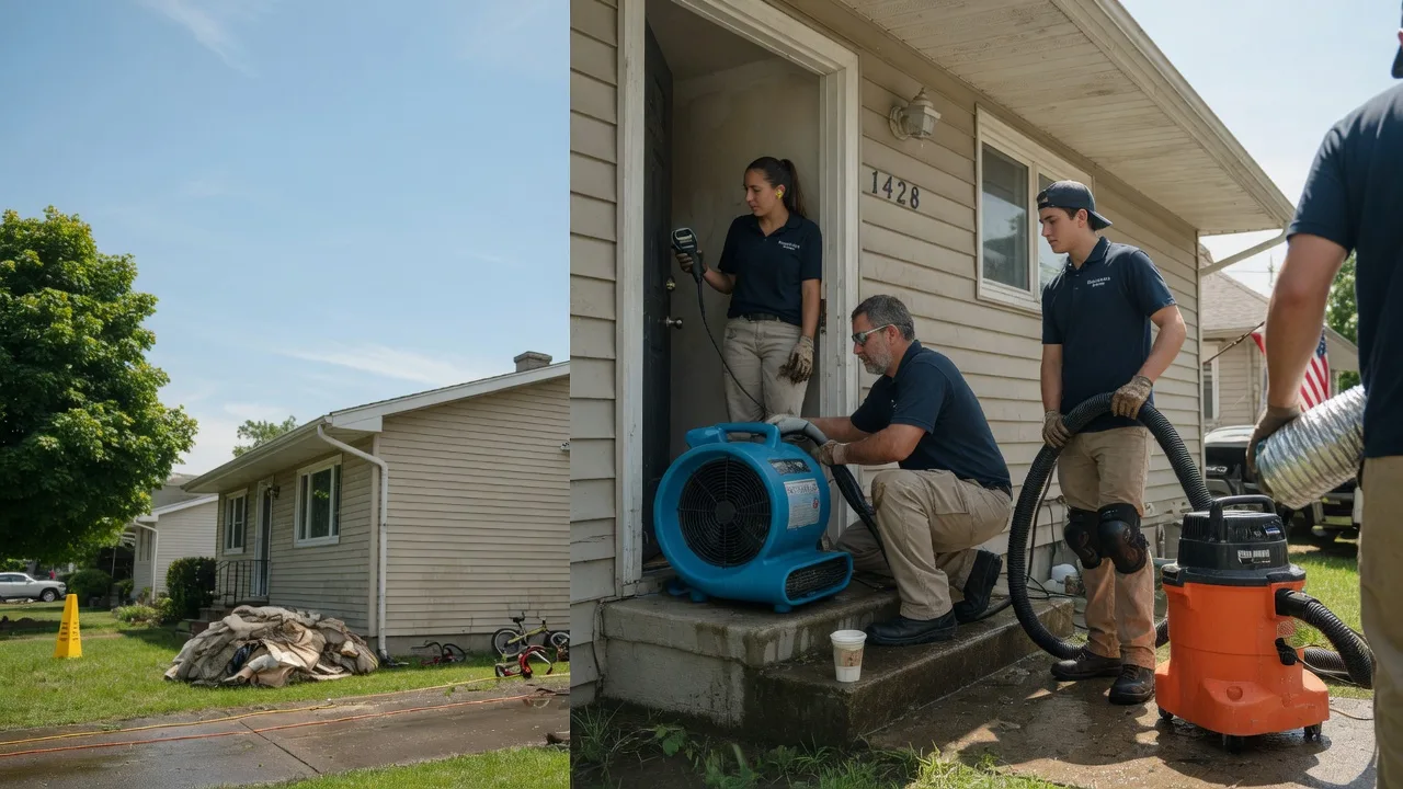 Water Damage Restoration in Greens Fork, IN near me